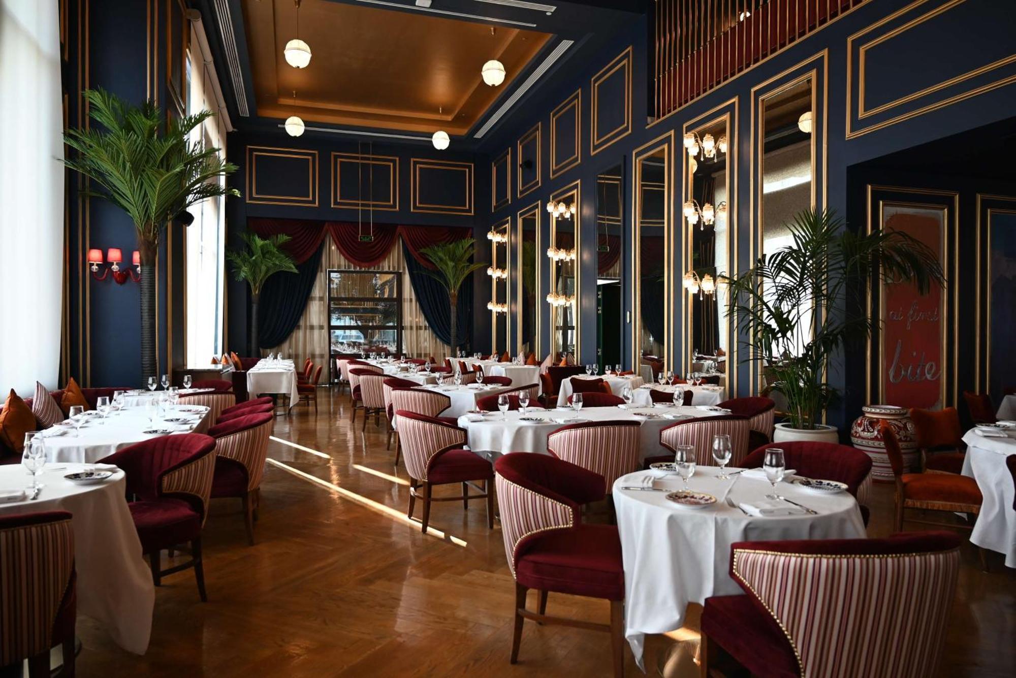 Mansard Riyadh, A Radisson Collection Hotel 외부 사진 The interior of the restaurant