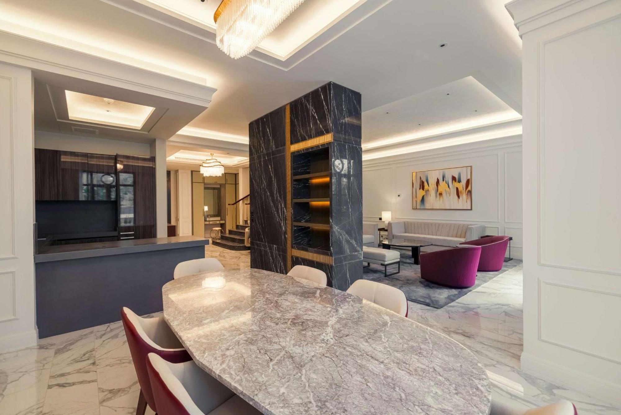Mansard Riyadh, A Radisson Collection Hotel 외부 사진 The interior of a typical apartment