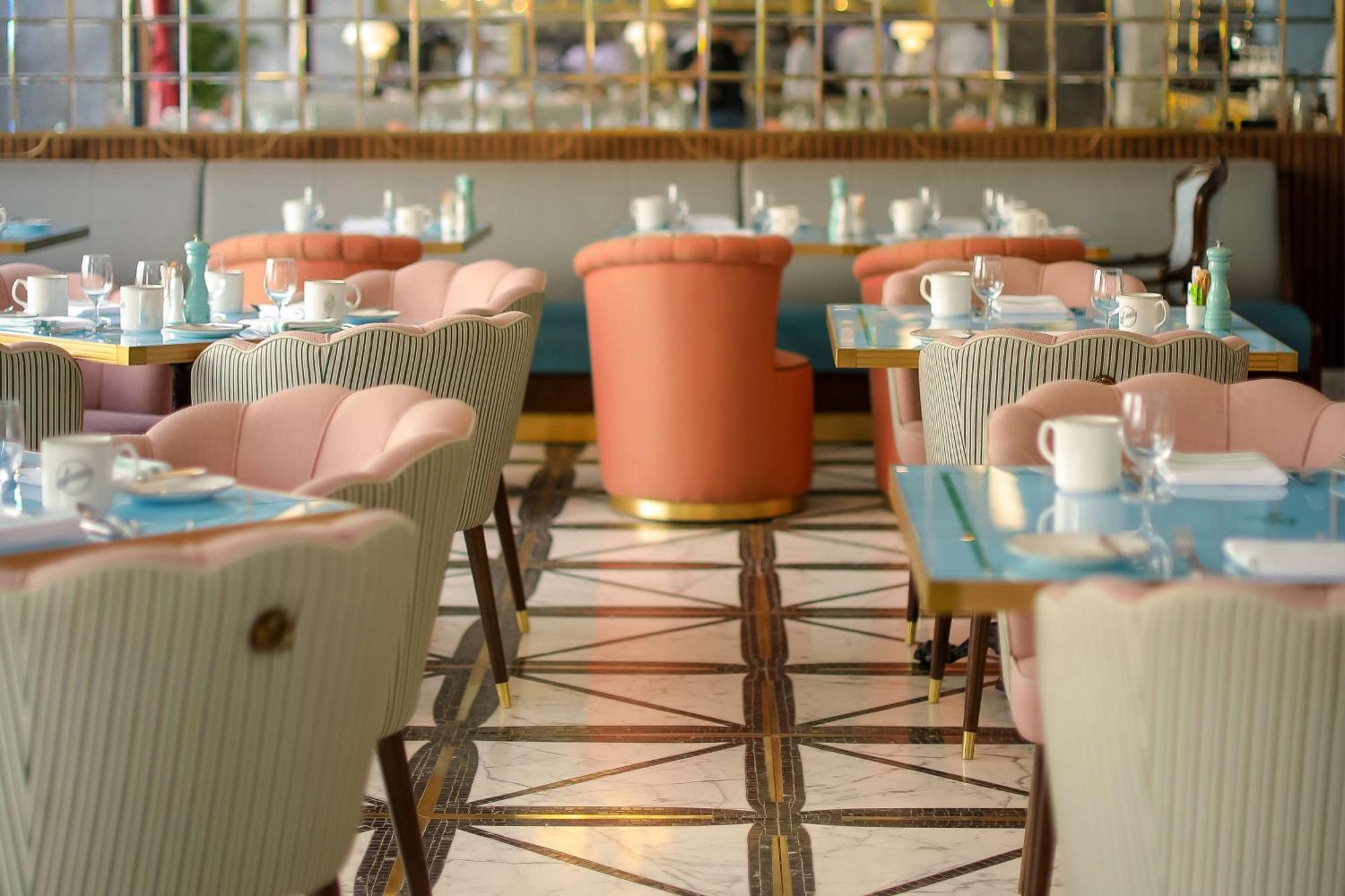 Mansard Riyadh, A Radisson Collection Hotel 외부 사진 The interior of the restaurant